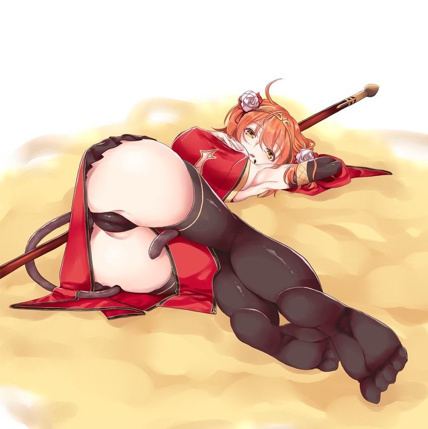 fujimaru ritsuka and sun wukong (fate and 2 more) drawn by shinshinotsu