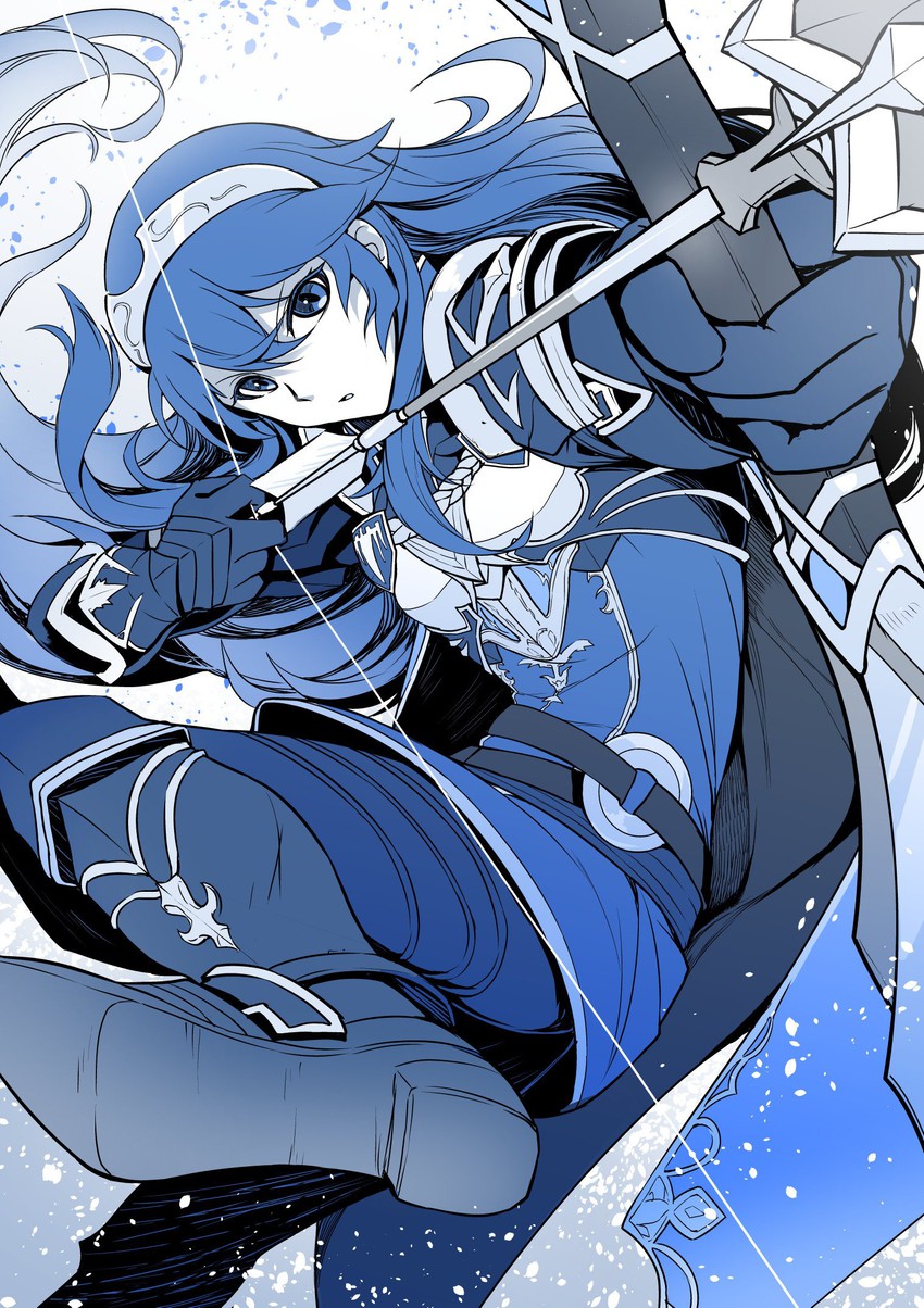lucina (fire emblem and 2 more) drawn by nakabayashi_zun