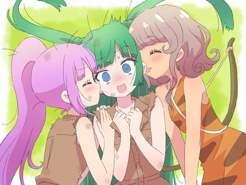 manaka non, tsukikawa chili, and taiyo pepper (pretty series and 1 more) drawn by ikzw
