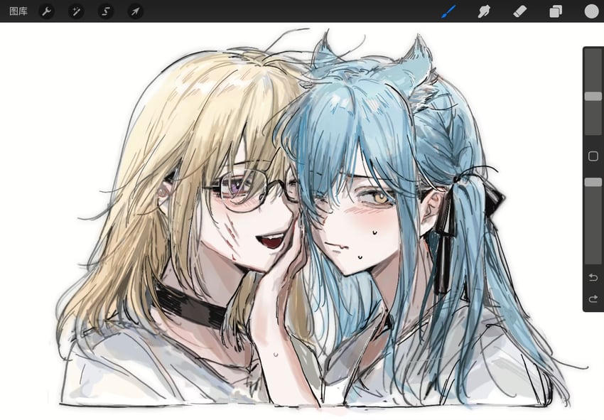 togawa sakiko and misumi uika (bang dream! and 1 more) drawn by siy_(shengxiu760722)