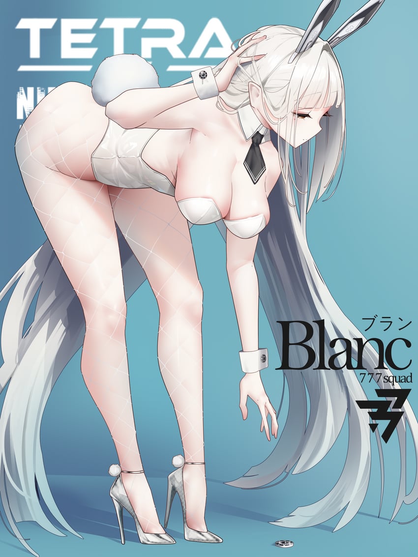 Alisson "Blanc" Miller - the lucky white rabbit __blanc_goddess_of_victory_nikke_drawn_by_gloomyowl__sample-c47b6f767898b290a8befa14b4c9e4ff