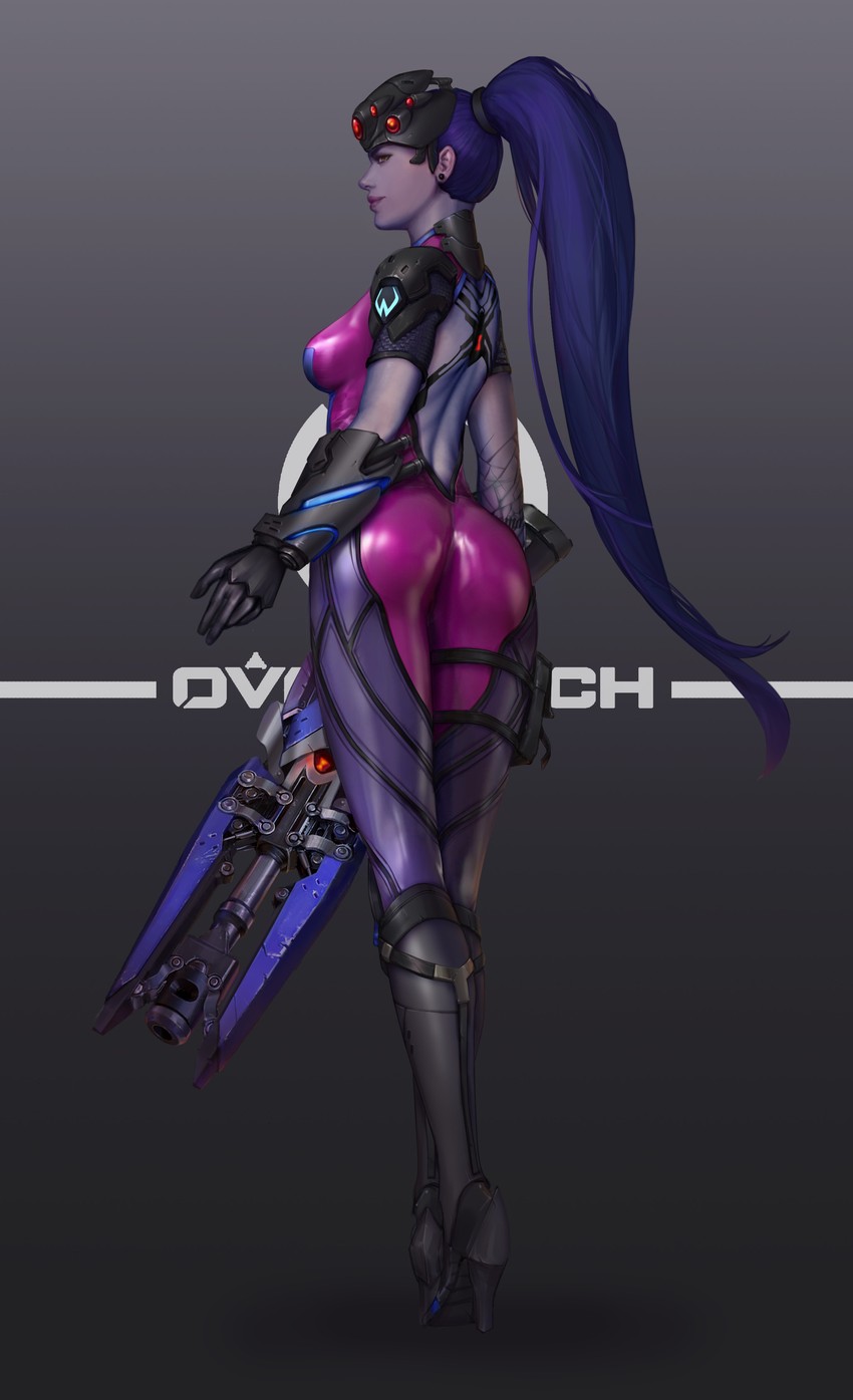 widowmaker (overwatch and 1 more) drawn by zt_eighteen