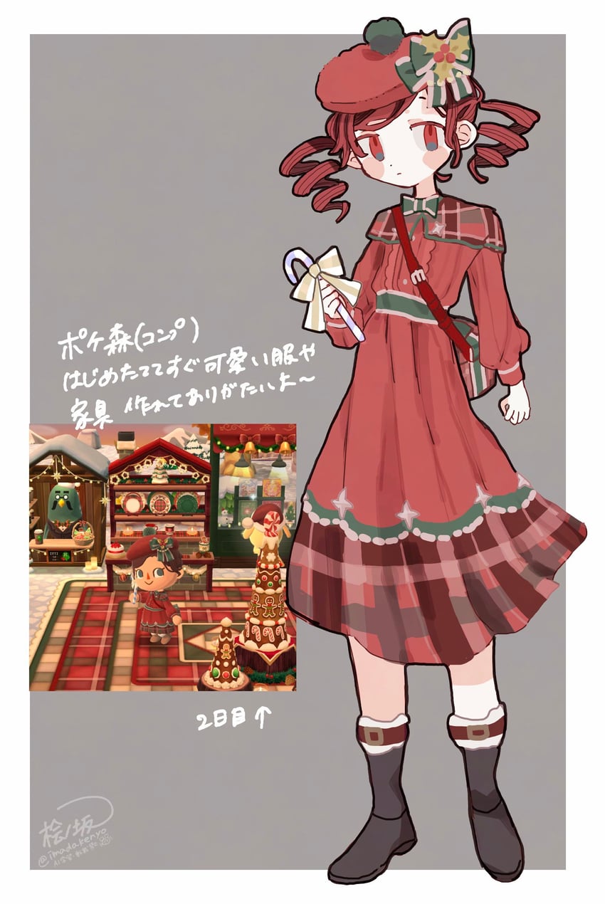 kasane teto (utau and 1 more) drawn by hinoki_(yesfish1117)