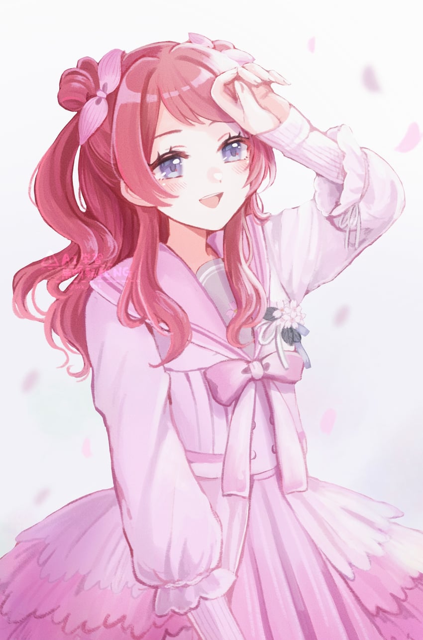 hanami saki (idolmaster and 1 more) drawn by shirako_(srk_srtk)