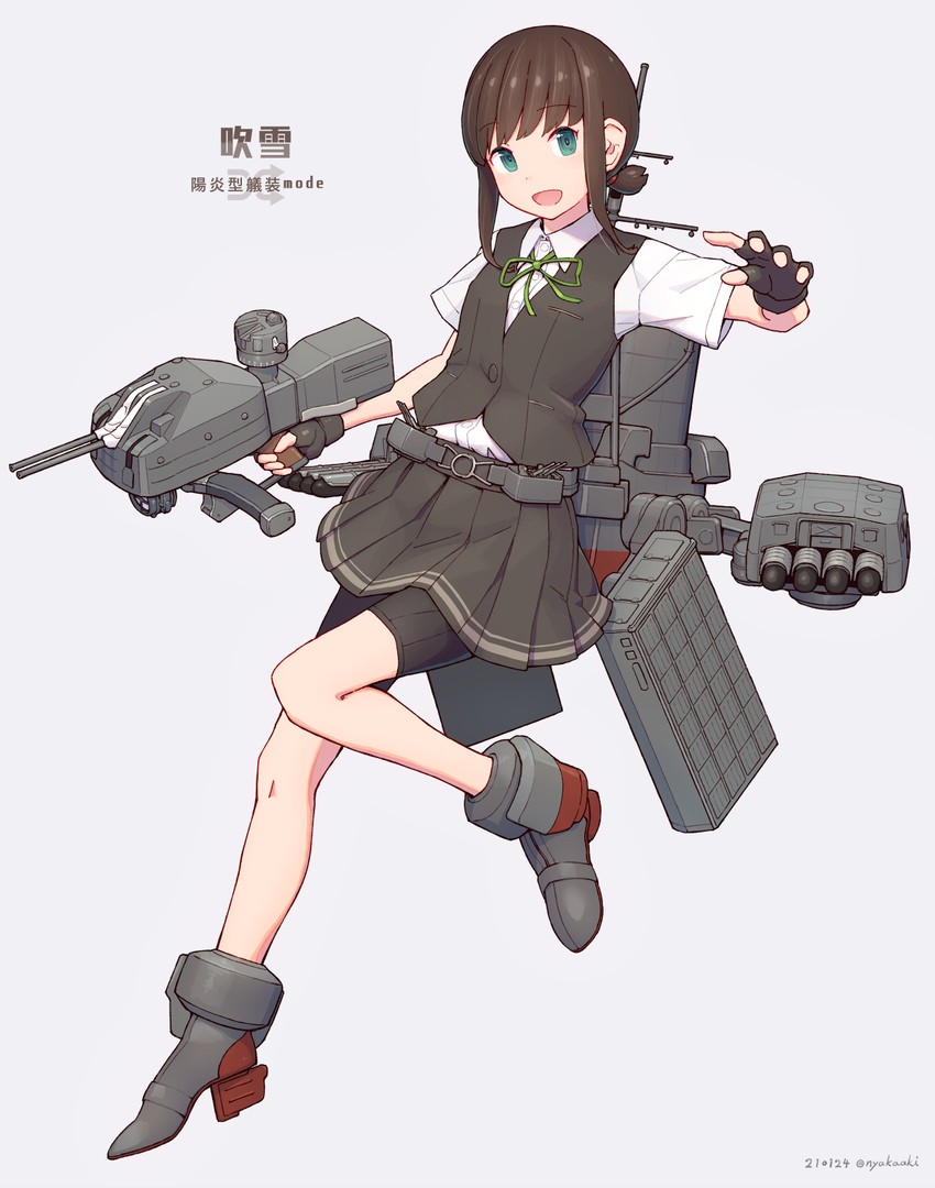 fubuki, kagerou, and kagerou kai ni (kantai collection) drawn by nakaaki_masashi