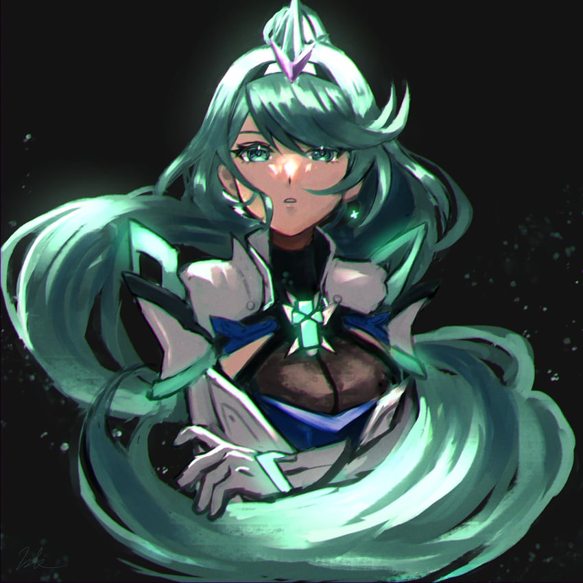 pneuma (xenoblade chronicles and 1 more) drawn by kyosuke1413koba