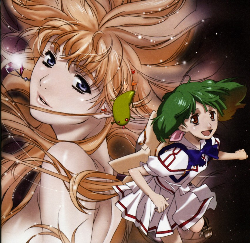 sheryl nome, ranka lee, and oosanshouuo-san (macross and 1 more) drawn by ebata_risa