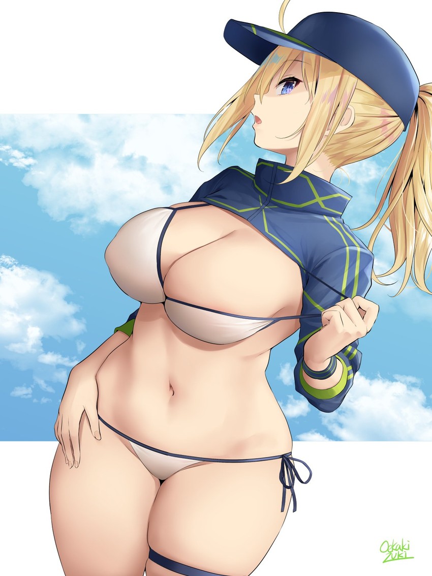 artoria pendragon and mysterious heroine xx (fate and 1 more) drawn by oekakizuki