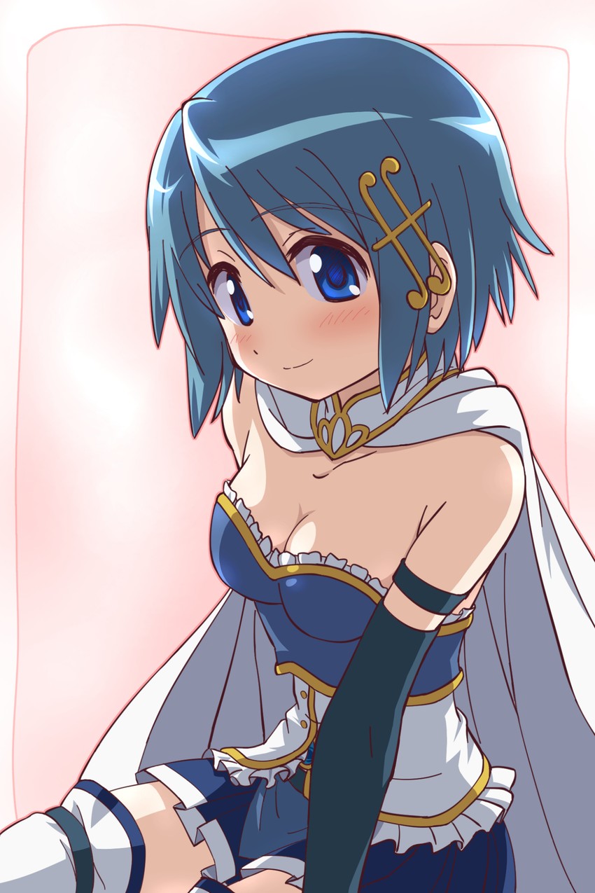 miki sayaka (mahou shoujo madoka magica) drawn by inoue_kouji
