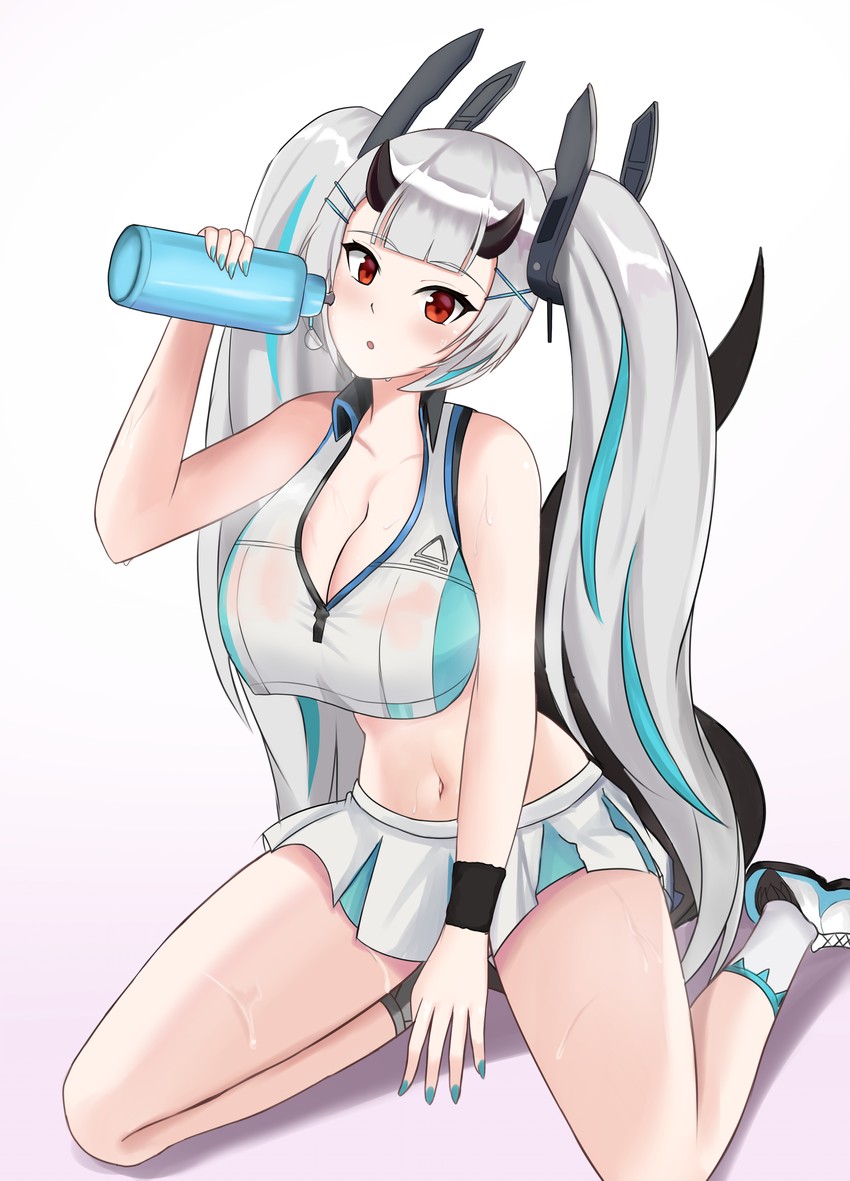 bremerton and yufine (azur lane and 1 more) drawn by brulee