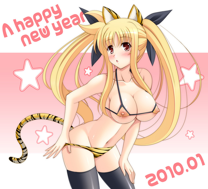fate testarossa (lyrical nanoha and 1 more) drawn by narutaki_shin