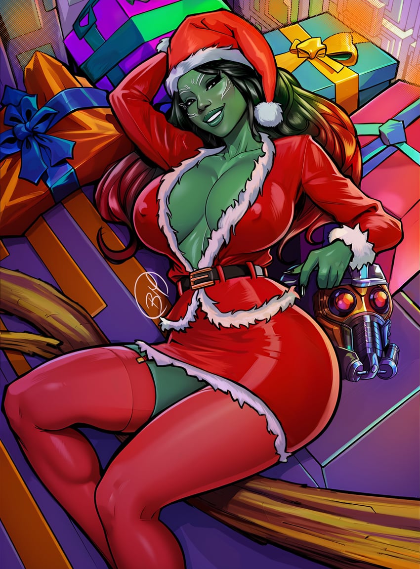 gamora (marvel and 2 more) drawn by brian_miroglio