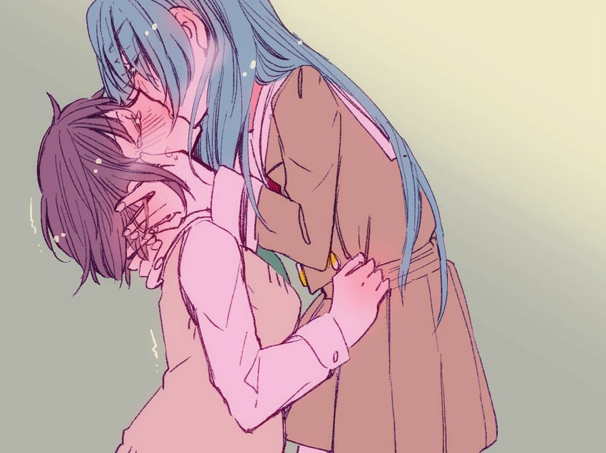 hikawa sayo and hazawa tsugumi (bang dream!) drawn by sorato_(astllatte)