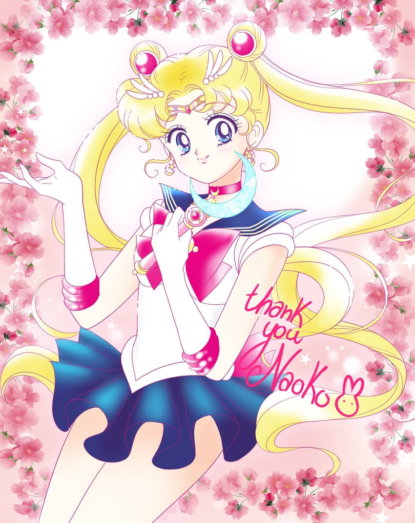 tsukino usagi and sailor moon (bishoujo senshi sailor moon) drawn by honeymoonpetal