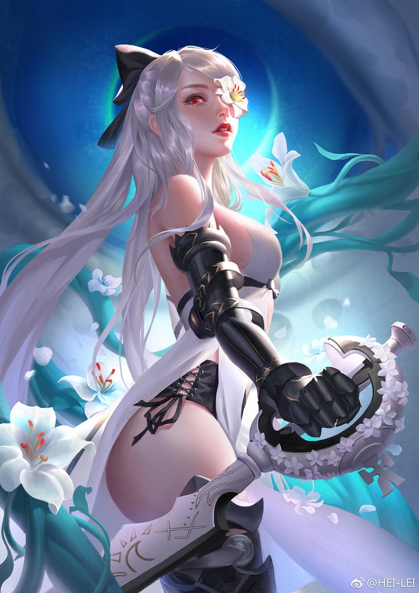 zero (drag-on dragoon and 1 more) drawn by hei_lei