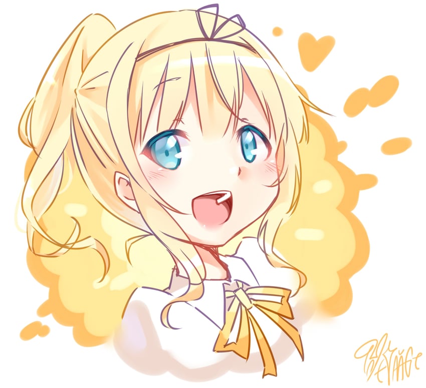 kirima syaro (gochuumon wa usagi desu ka?) drawn by hetareeji