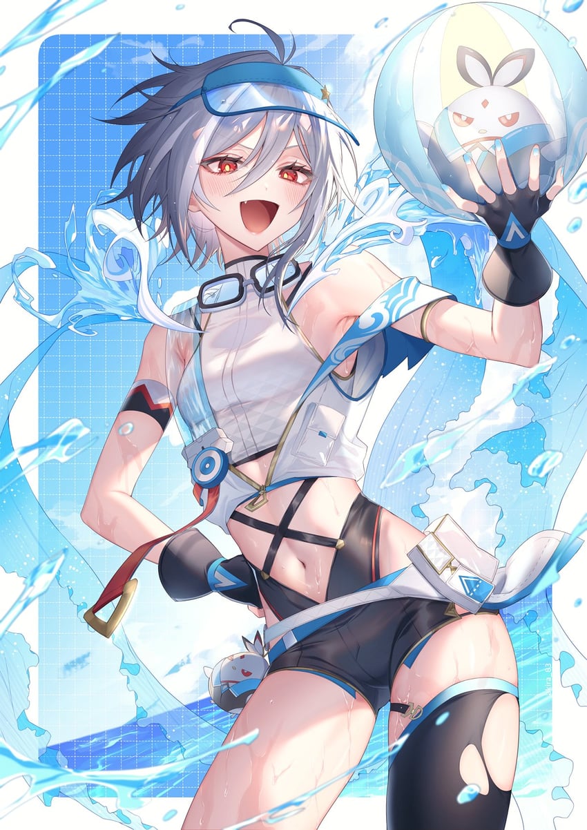 herrscher of sentience and jingwei (honkai and 1 more) drawn by takakura_aki