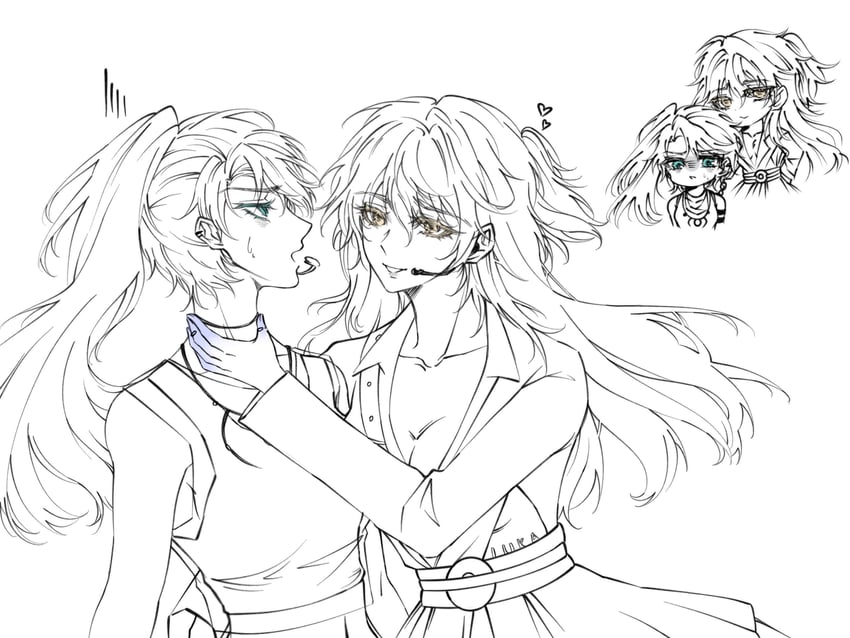 till and luka (alien stage) drawn by lishenchu52391