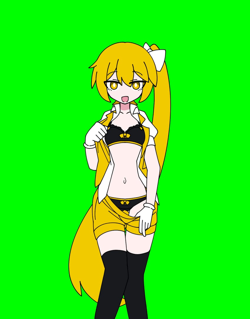 akita neru (vocaloid and 1 more) drawn by nazunobasho