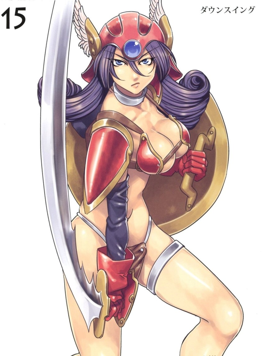 warrior (dragon quest and 2 more) drawn by mizuryu_kei