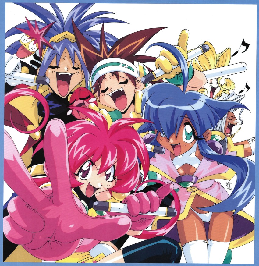 cacao, parfait, da cider, heavy meta-ko, pq, and 3 more (ng knight lamune & 40 and 1 more) drawn by kotobuki_tsukasa