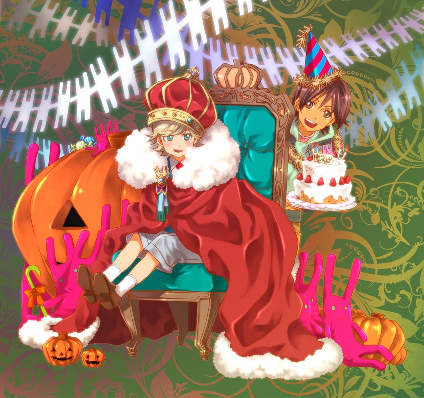 barnaby brooks jr. and kaburagi t. kotetsu (tiger & bunny) drawn by mikuni_saho