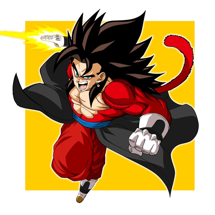 vegetto (dragon ball and 1 more) drawn by qcumber_illust