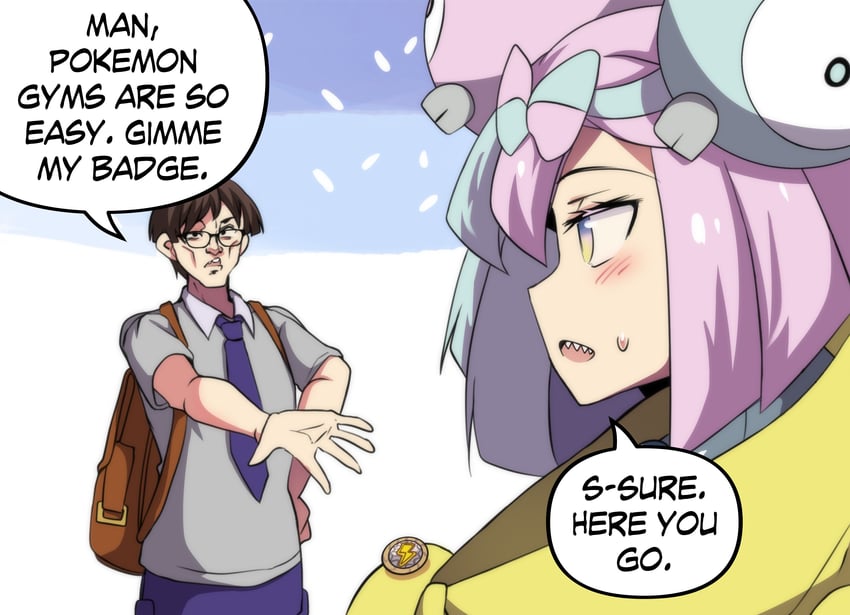 iono and magnemite (pokemon and 1 more) drawn by hinghoi and merryweather