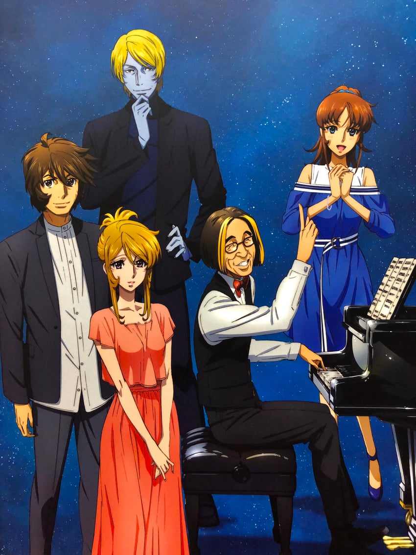 mori yuki, yamamoto akira, desler, and miyagawa akira (real life and 2 more) drawn by habara_nobuyoshi