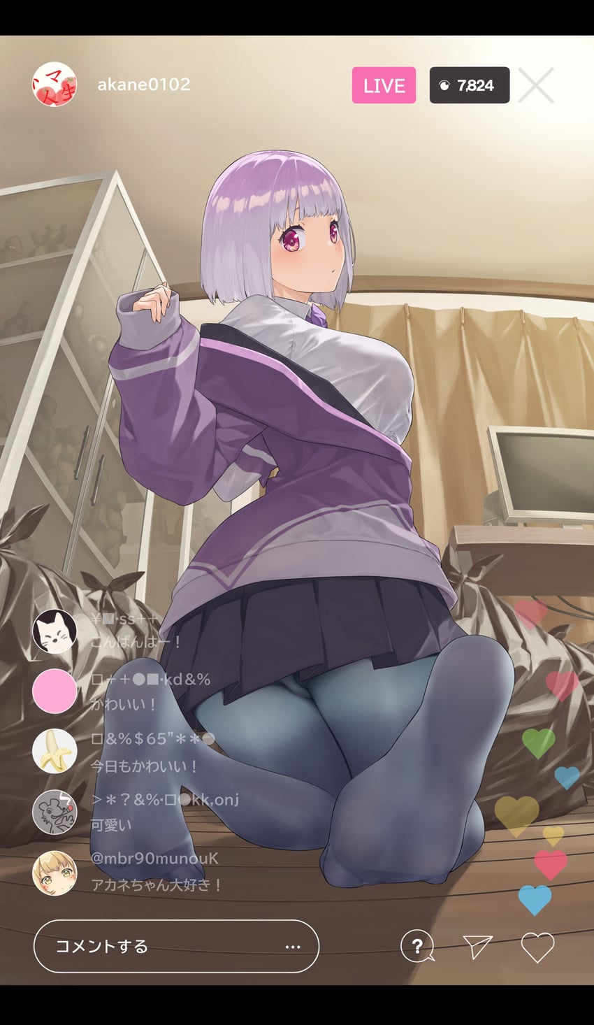 shinjou akane (gridman universe and 2 more) drawn by maburoku