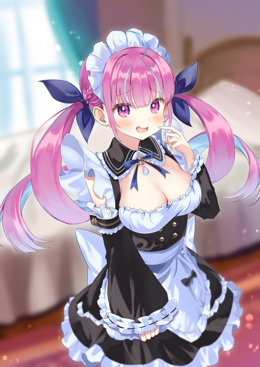 minato aqua (hololive and 1 more) drawn by chino0803