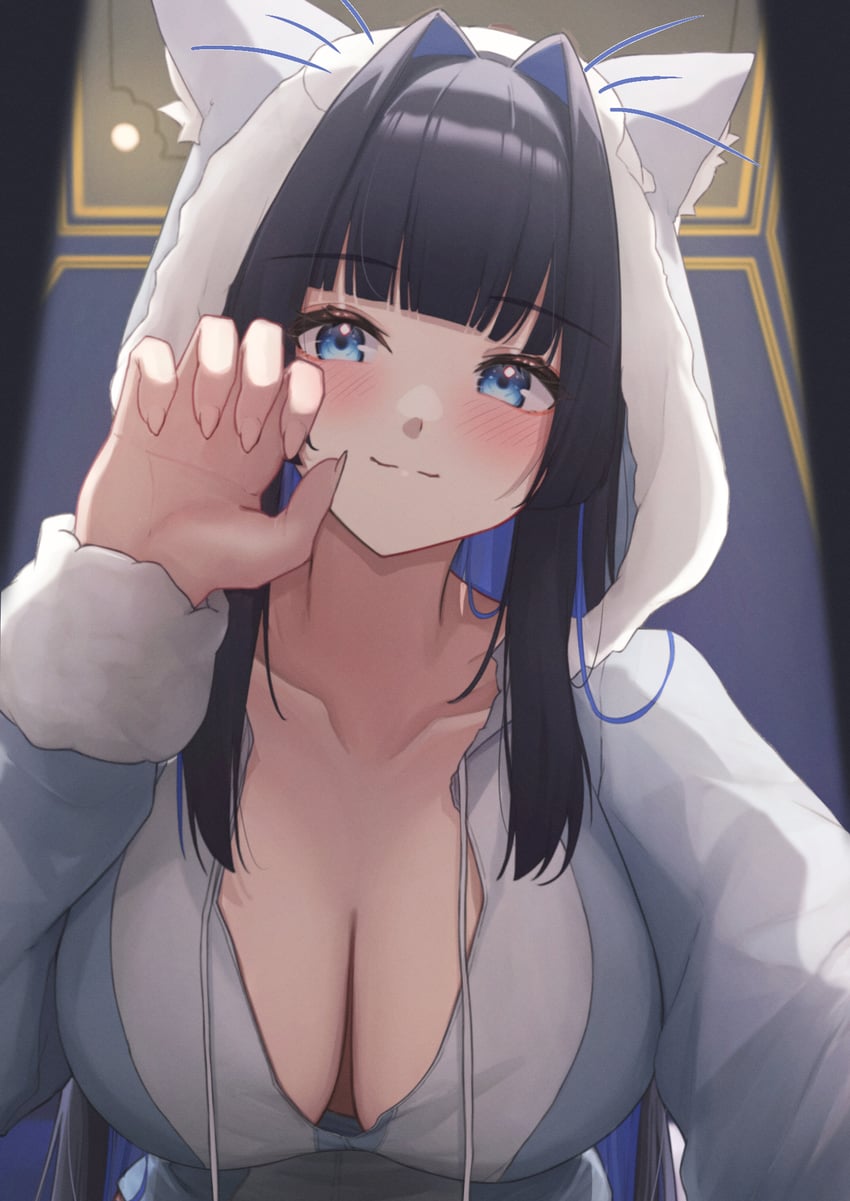 ouro kronii (hololive and 1 more) drawn by mofu07519