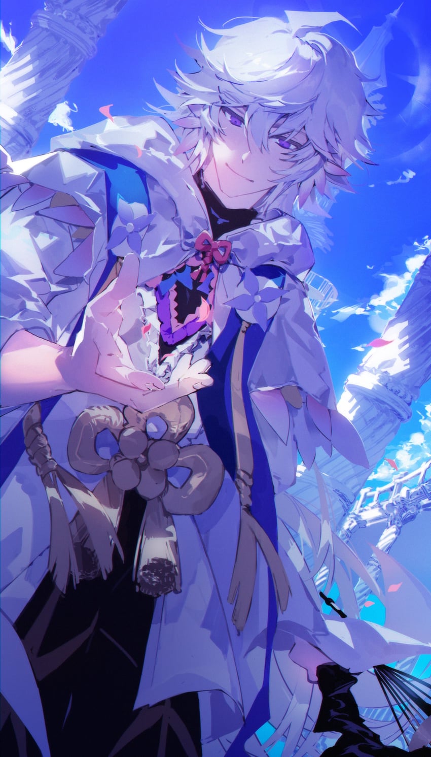 merlin (fate and 1 more) drawn by jo_dok