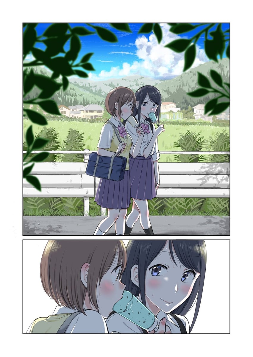 moritani misuzu and murakami haruka (fragtime) drawn by sato_(99yen_kin'itsu)
