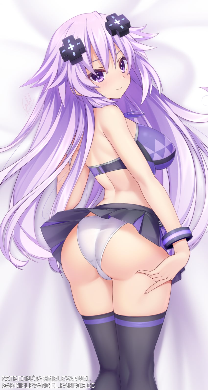 adult neptune (blue archive and 1 more) drawn by gabriel_evangel