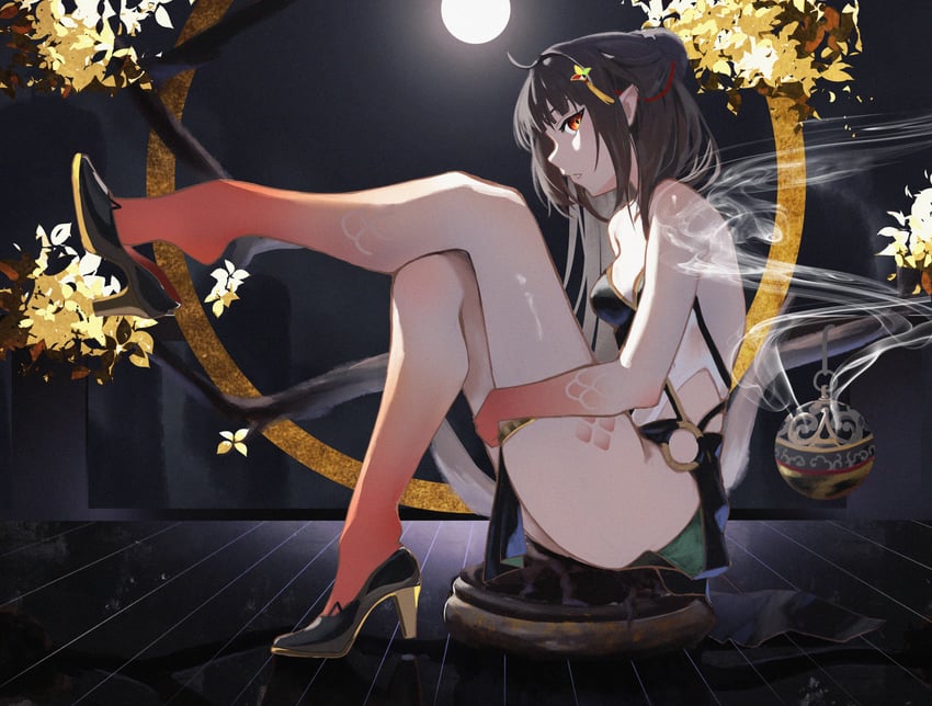 lingsha (honkai and 1 more) drawn by shikyou_yoru