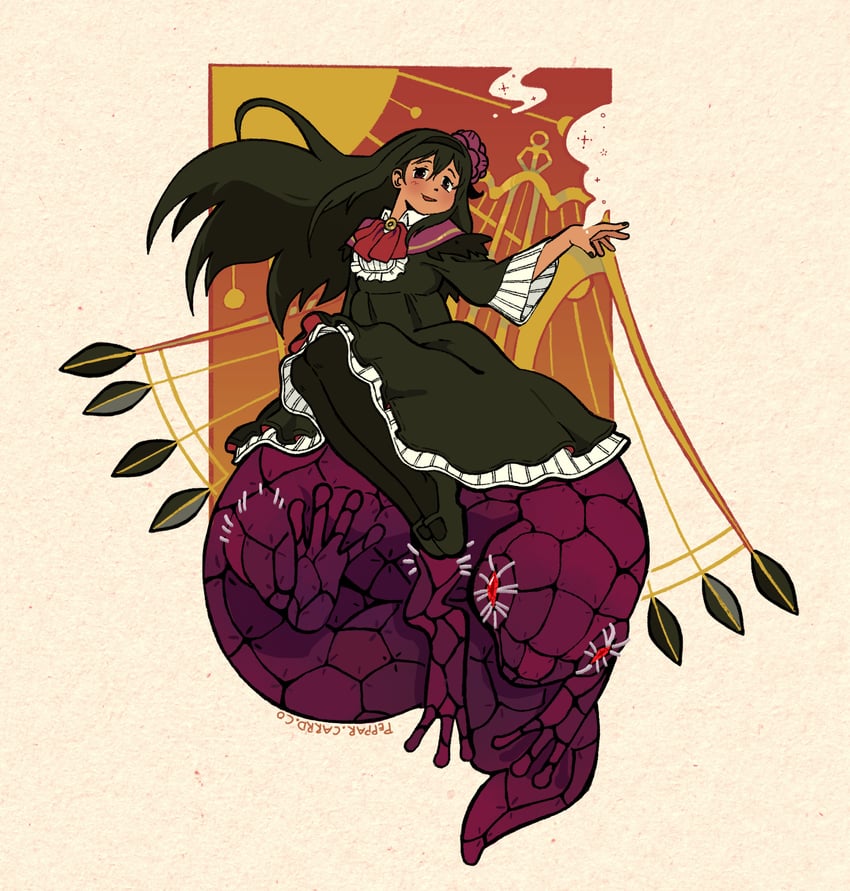 akemi homura (mahou shoujo madoka magica and 1 more) drawn by peppar_(maskrosfe)