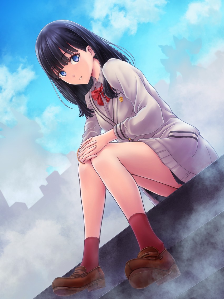 takarada rikka (gridman universe and 1 more) drawn by i-mixs