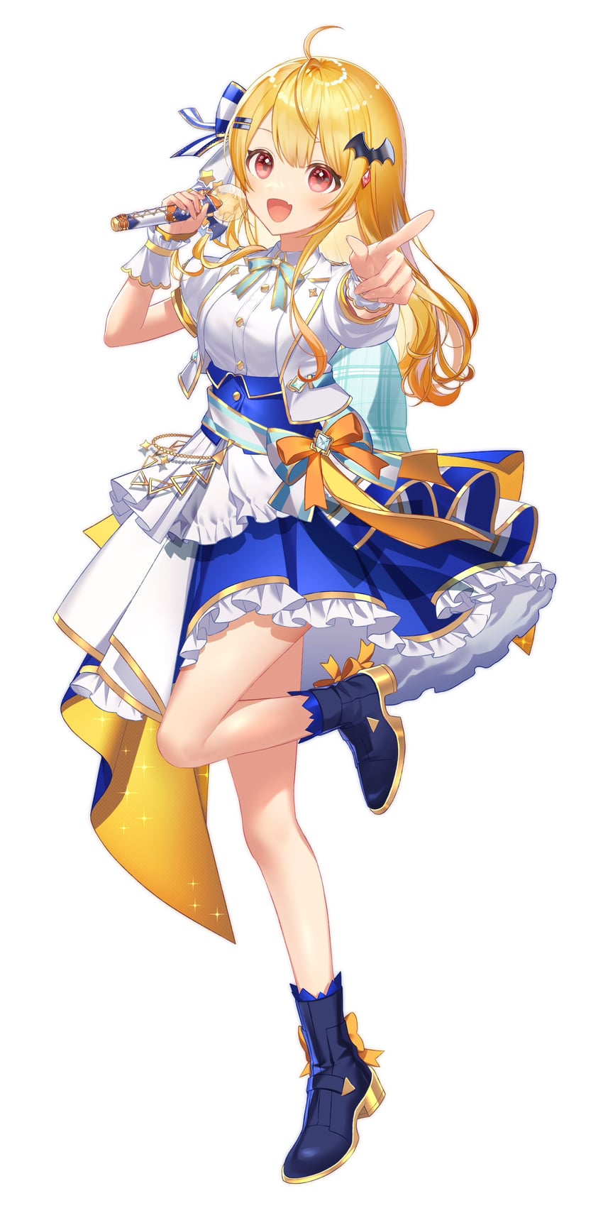 yozora mel (hololive) drawn by sayu_(snowman_and_mayu)