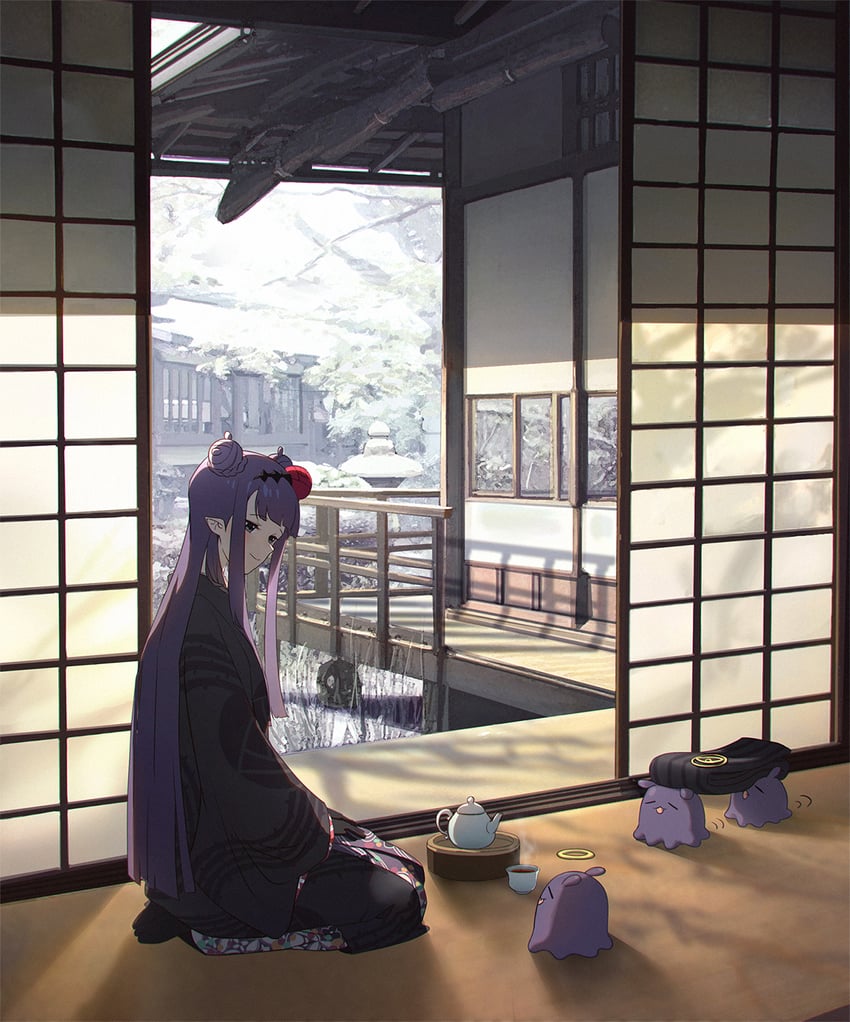 ninomae ina'nis and takodachi (hololive and 1 more) drawn by otashishi