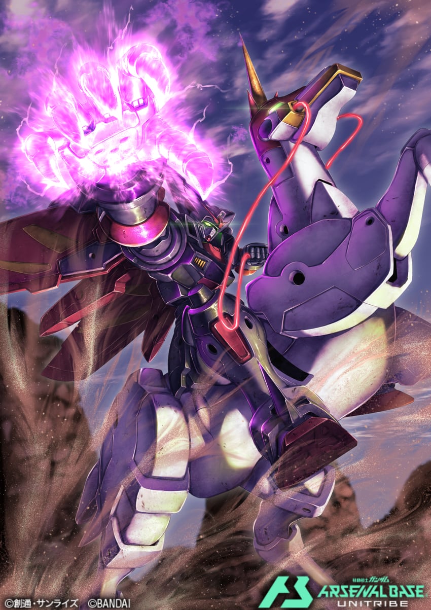 master gundam and fuunsaiki (gundam and 2 more) drawn by soezy