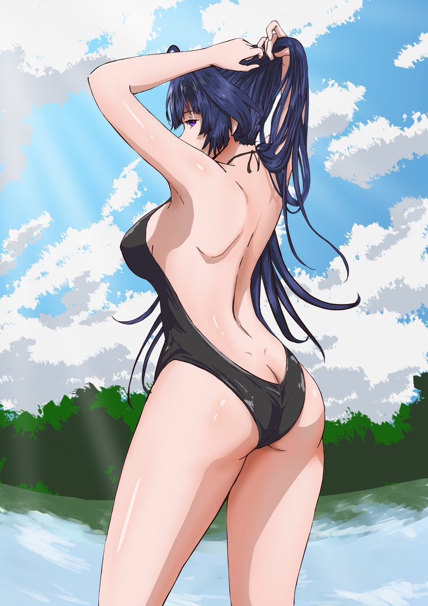 raiden mei (honkai and 1 more) drawn by defaultkavy