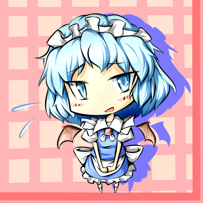 remilia scarlet and izayoi sakuya (touhou) drawn by sherumaa_(shellmound)