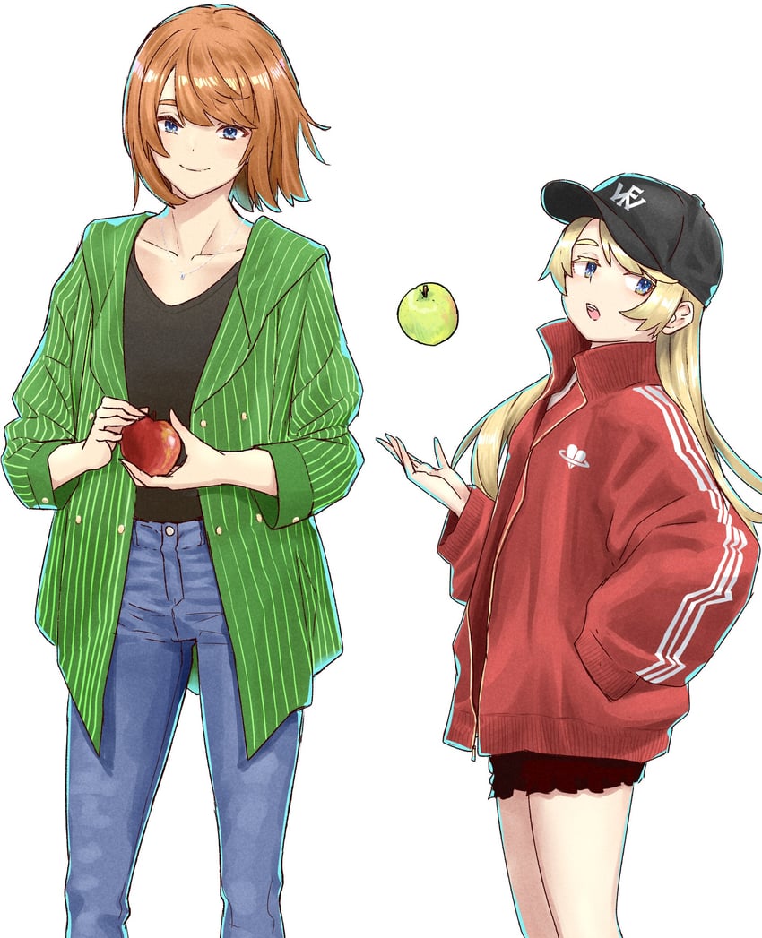 inukai and shiina anzu (flying witch) drawn by ishizuka_chihiro