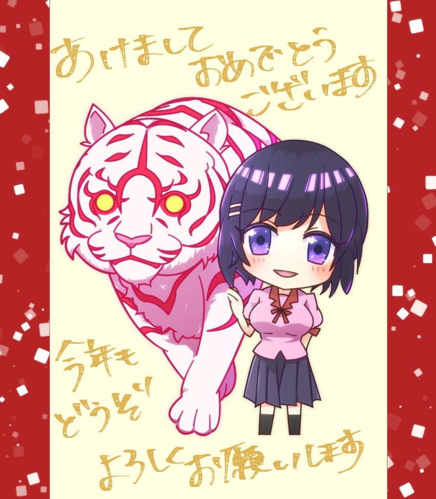 hanekawa tsubasa and kako (monogatari and 1 more) drawn by 240_zukan
