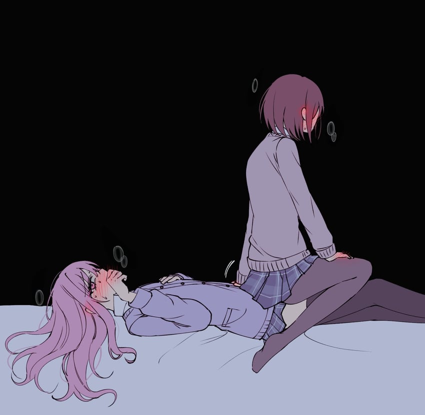shinonome ena and akiyama mizuki (project sekai) drawn by vmtpzk