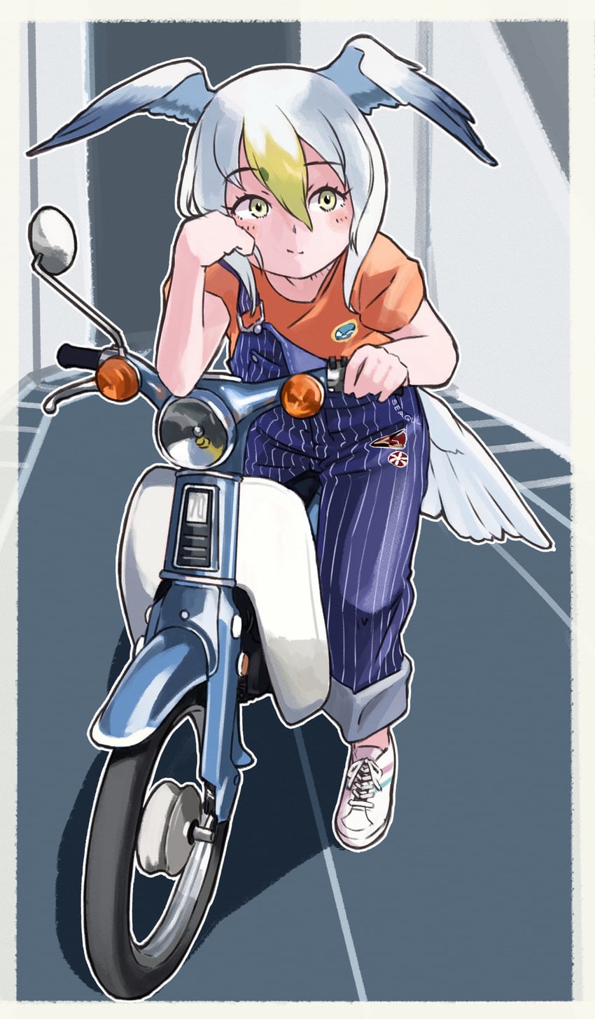 common gull (kemono friends and 1 more) drawn by toriny