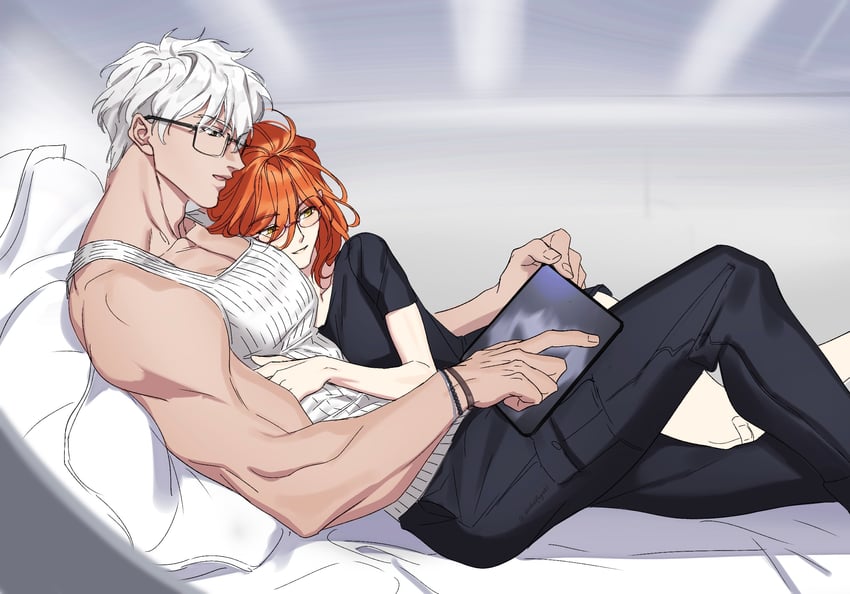 fujimaru ritsuka and archer (fate and 1 more) drawn by shinkaifuyuki