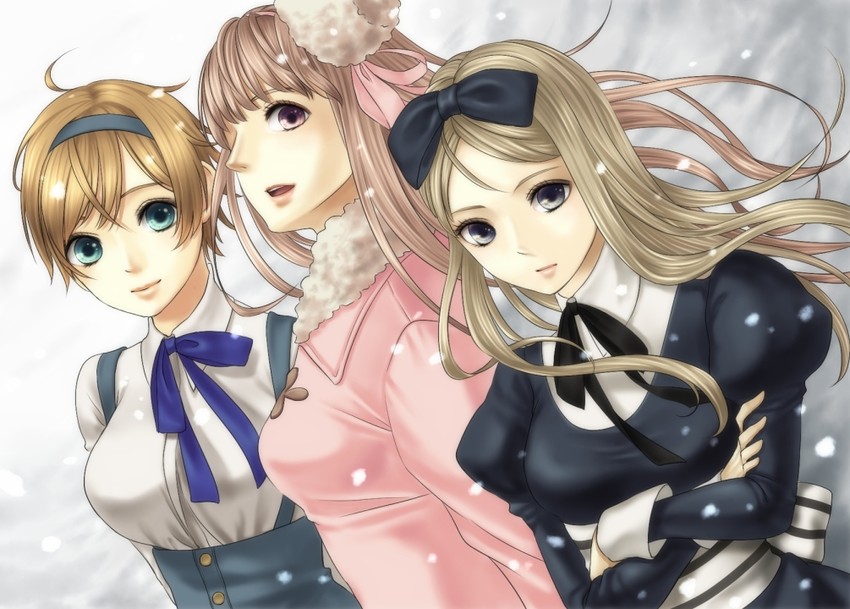 belarus, ukraine, and russia (axis powers hetalia) drawn by lotter75