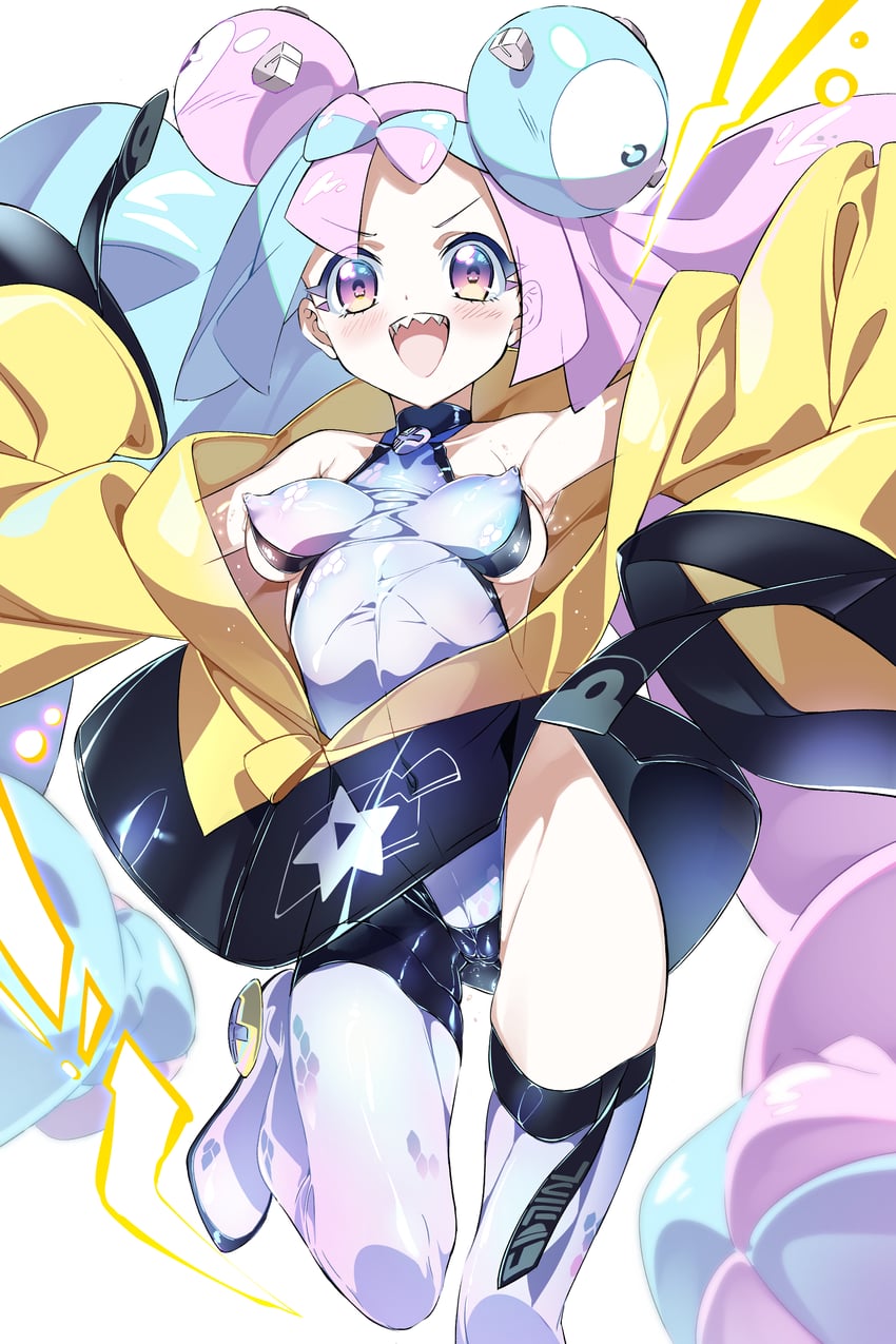 iono (pokemon and 1 more) drawn by niko_(tama)